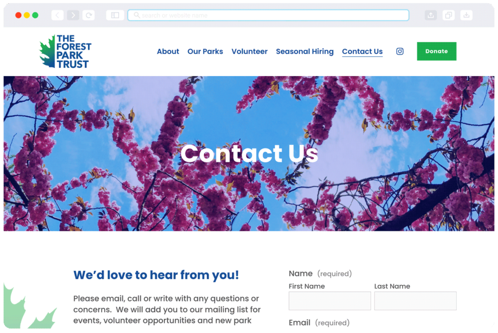 TFPT Website Contact TFPT Website Contact