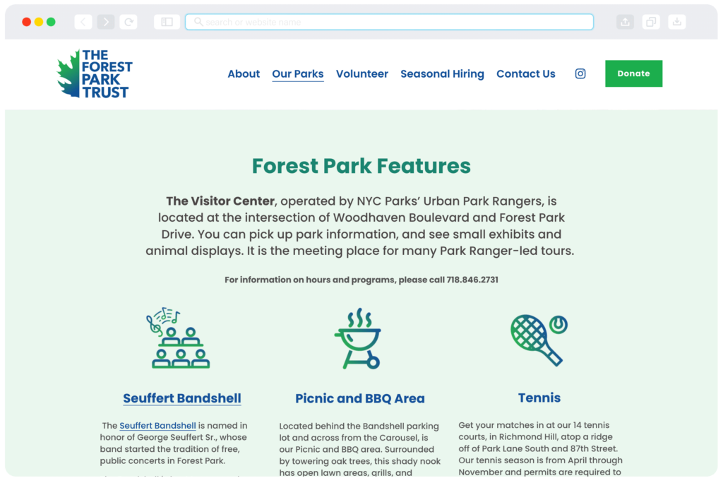TFPT Website Forest Park TFPT Website Forest Park