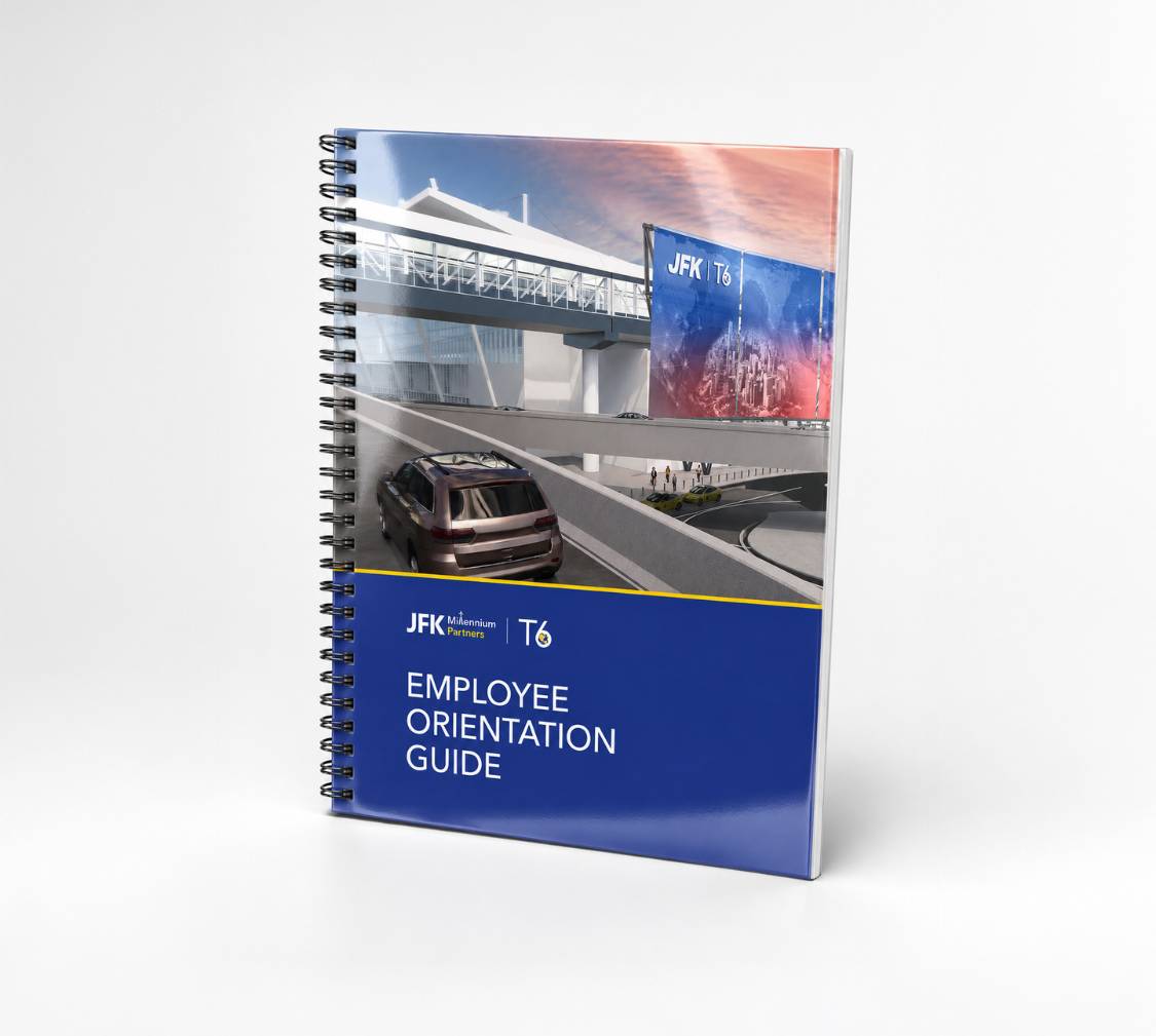 employee orientation guide design